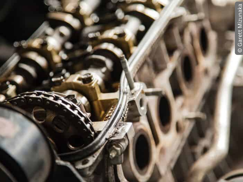Close up photo of cogs