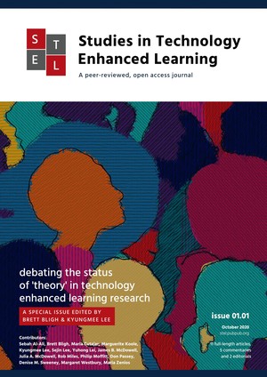 Issue 1.1 Debating the status of theory in technology enhanced learning research cover