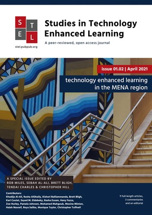 Issue 1.2 Technology enhanced learning in the MENA region cover