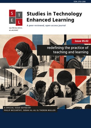 Issue 5.2 Redefining the practice of teaching and learning cover